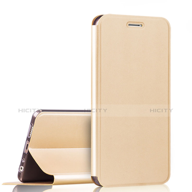 Coque Portefeuille Livre Cuir pour Huawei Honor Play 7X Or Plus