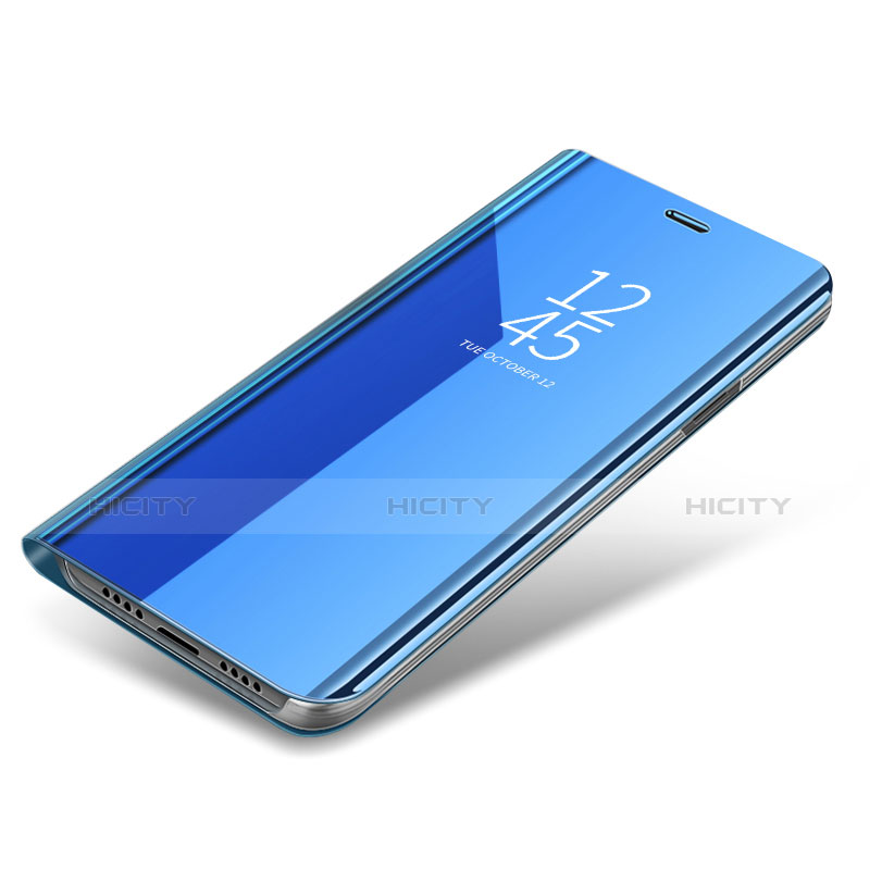 Coque Portefeuille Livre Cuir pour Samsung Galaxy S8 Plus Bleu Plus