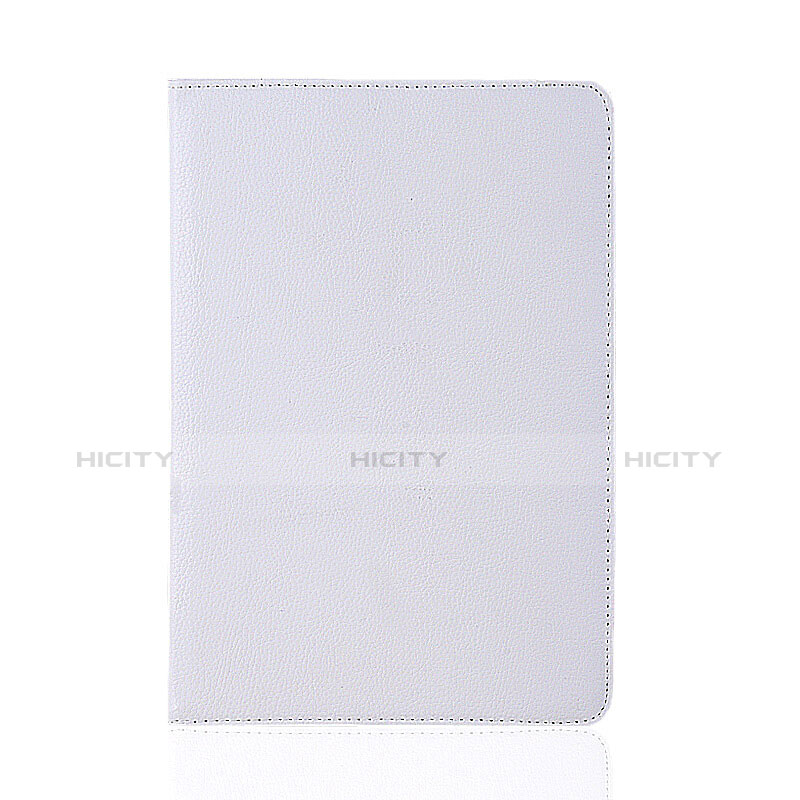 Coque Portefeuille Livre Cuir pour Samsung Galaxy Tab 2 10.1 P5100 P5110 Blanc Plus