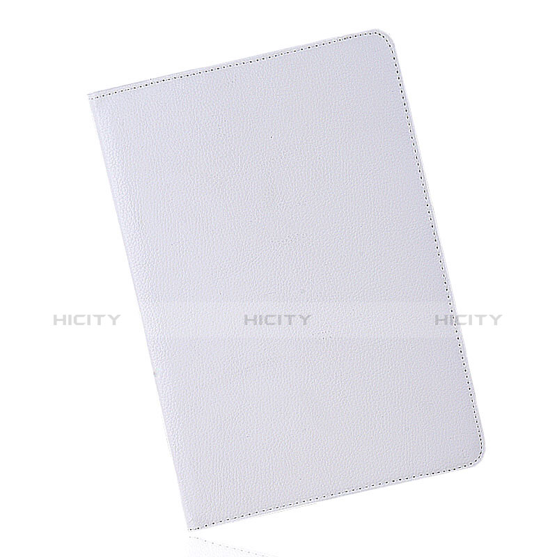 Coque Portefeuille Livre Cuir pour Samsung Galaxy Tab 2 10.1 P5100 P5110 Blanc Plus