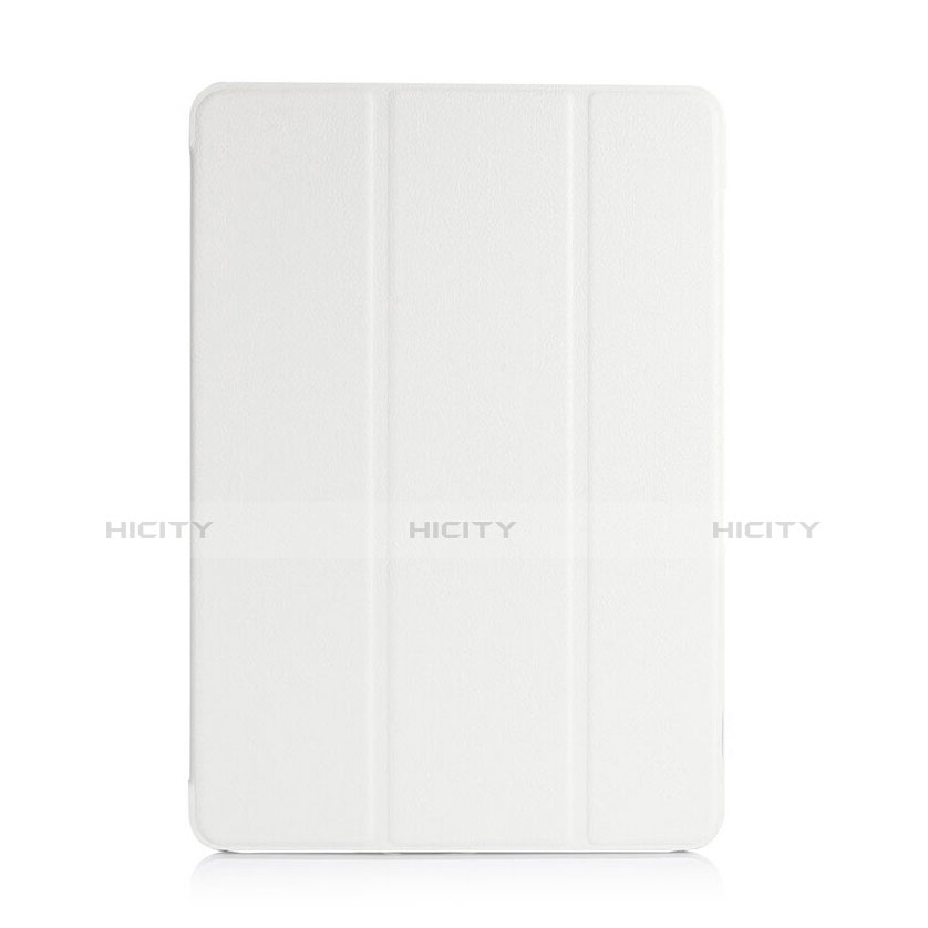 Coque Portefeuille Livre Cuir pour Samsung Galaxy Tab S2 8.0 SM-T710 SM-T715 Blanc Plus
