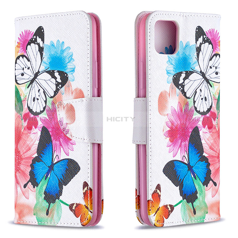 Coque Portefeuille Motif Fantaisie Livre Cuir Etui Clapet B01F pour Realme C20A Plus