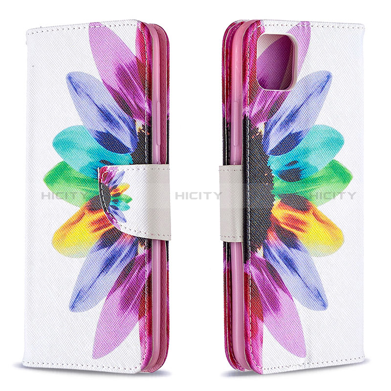 Coque Portefeuille Motif Fantaisie Livre Cuir Etui Clapet B01F pour Realme C20A Plus