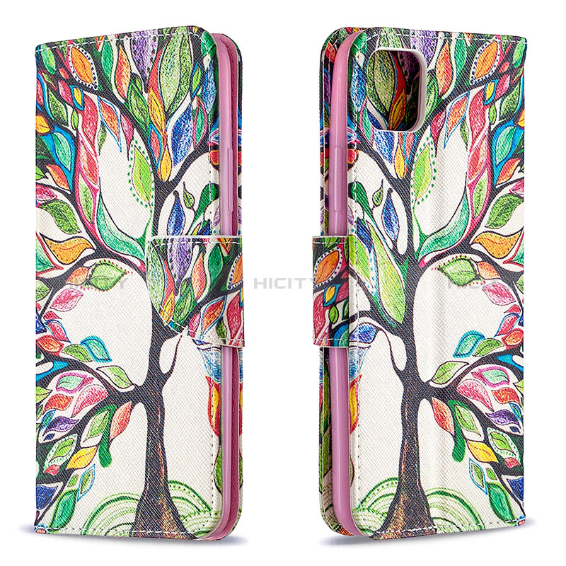 Coque Portefeuille Motif Fantaisie Livre Cuir Etui Clapet B01F pour Realme C20A Plus