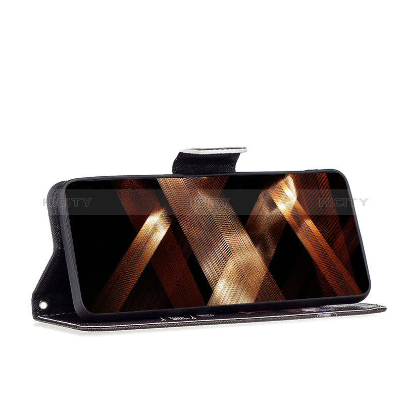 Coque Portefeuille Motif Fantaisie Livre Cuir Etui Clapet B01F pour Xiaomi Redmi 12 4G Plus