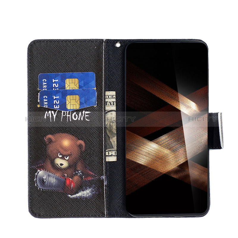 Coque Portefeuille Motif Fantaisie Livre Cuir Etui Clapet B01F pour Xiaomi Redmi Note 13 Pro 5G Plus