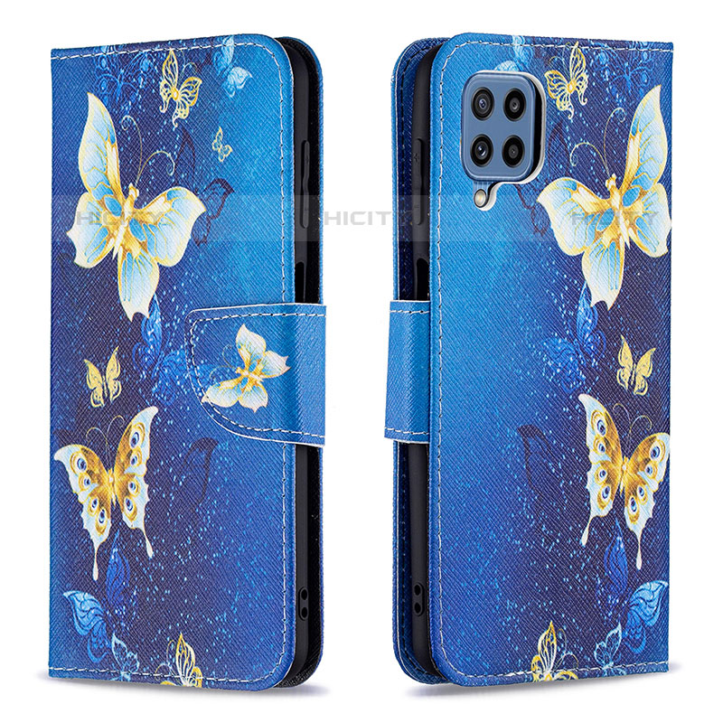 Coque Portefeuille Motif Fantaisie Livre Cuir Etui Clapet B03F pour Samsung Galaxy M32 4G Plus