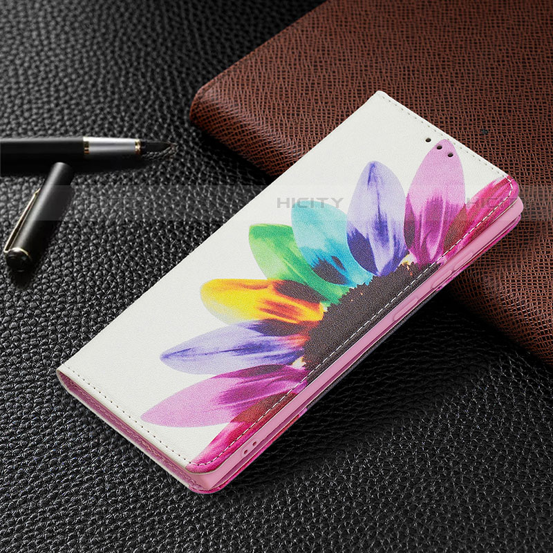Coque Portefeuille Motif Fantaisie Livre Cuir Etui Clapet B03F pour Samsung Galaxy S23 Ultra 5G Colorful Plus