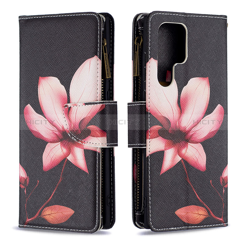 Coque Portefeuille Motif Fantaisie Livre Cuir Etui Clapet B05F pour Samsung Galaxy S24 Ultra 5G Plus