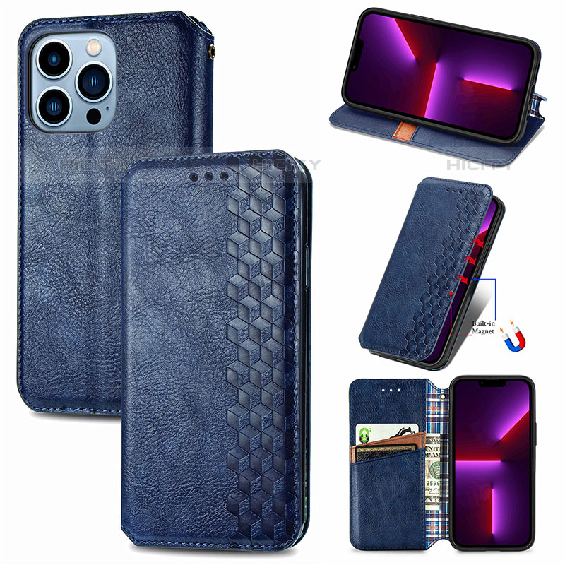 Coque Portefeuille Motif Fantaisie Livre Cuir Etui Clapet H15 pour Apple iPhone 15 Pro Plus