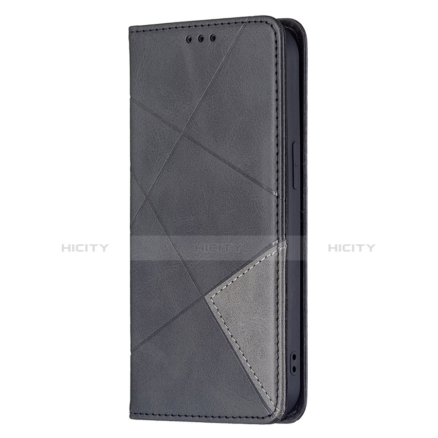 Coque Portefeuille Motif Fantaisie Livre Cuir Etui Clapet L04 pour Apple iPhone 14 Noir Plus
