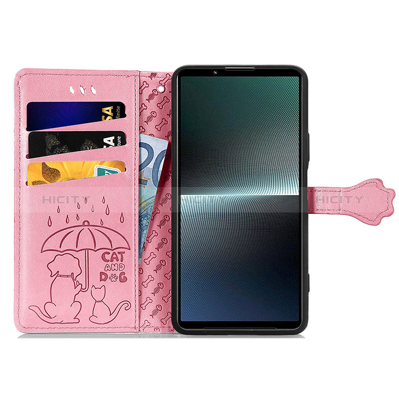 Coque Portefeuille Motif Fantaisie Livre Cuir Etui Clapet S03D pour Sony Xperia 1 V Plus