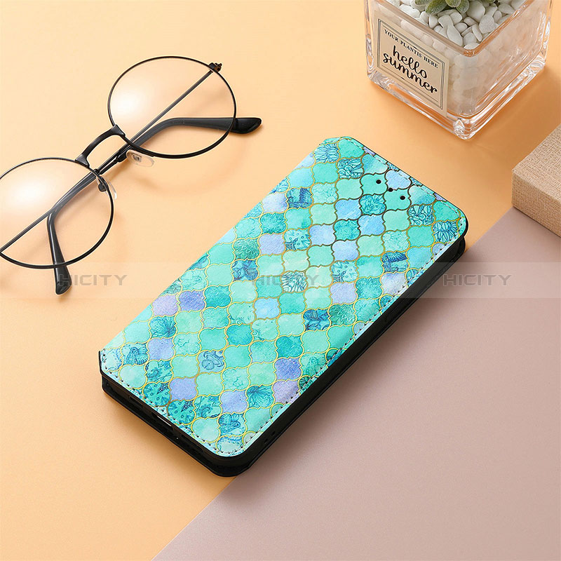 Coque Portefeuille Motif Fantaisie Livre Cuir Etui Clapet S04D pour Xiaomi Poco C55 Plus