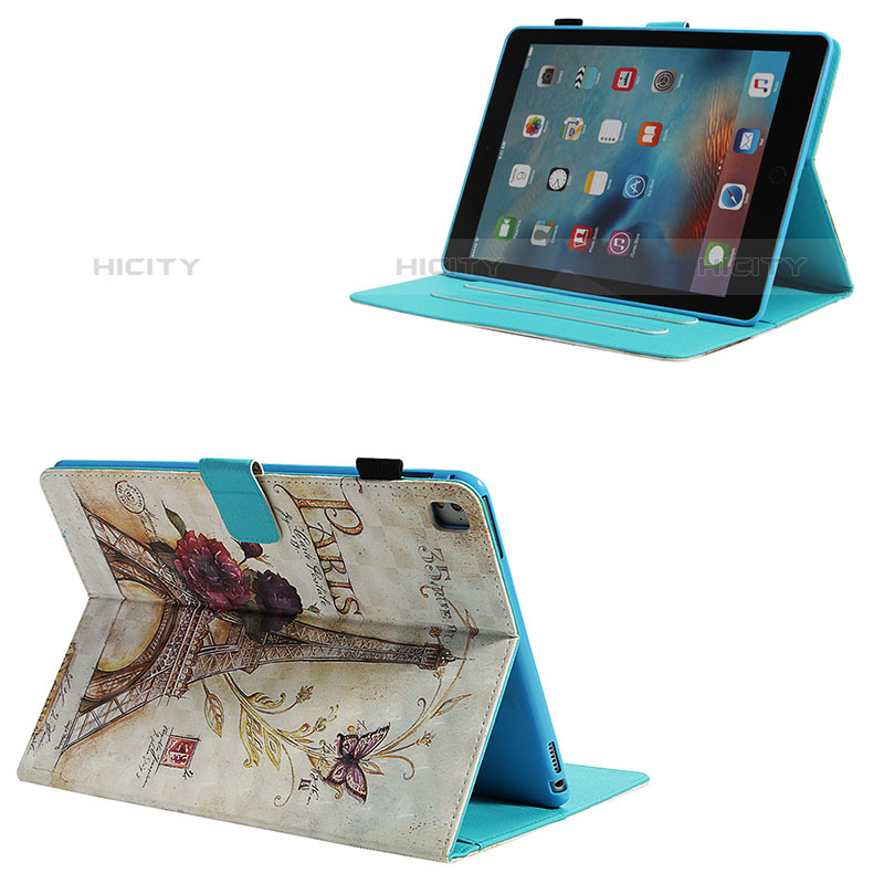 Coque Portefeuille Motif Fantaisie Livre Cuir Etui Clapet Y01B pour Apple iPad Pro 9.7 Plus