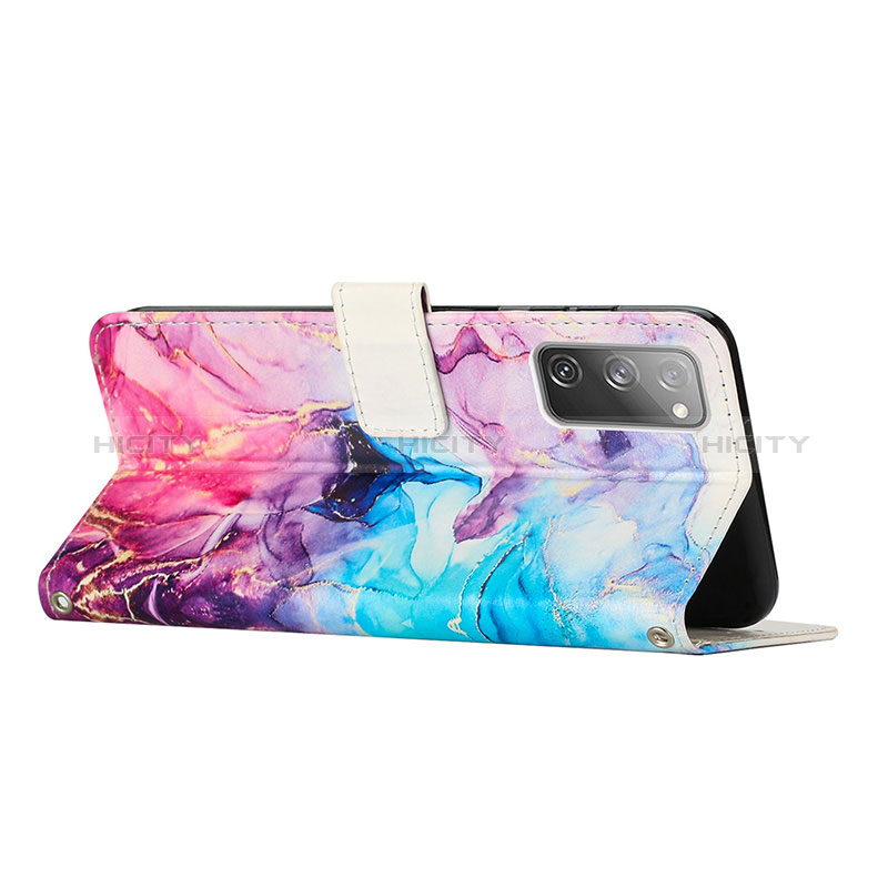 Coque Portefeuille Motif Fantaisie Livre Cuir Etui Clapet Y01X pour Samsung Galaxy S20 FE 5G Plus
