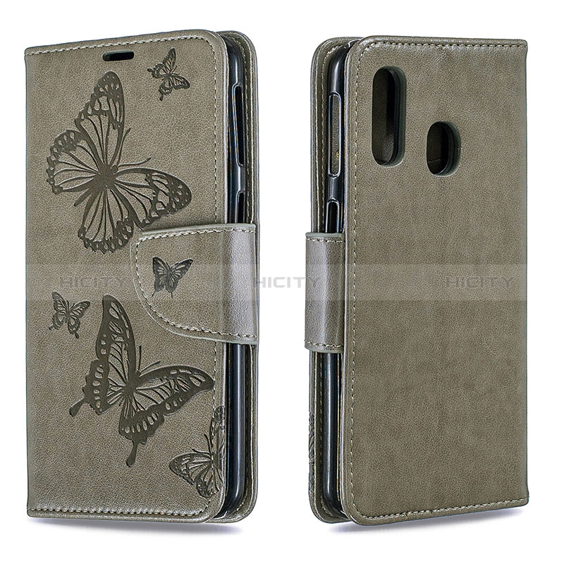 Coque Portefeuille Papillon Livre Cuir Etui Clapet B01F pour Samsung Galaxy A40 Plus