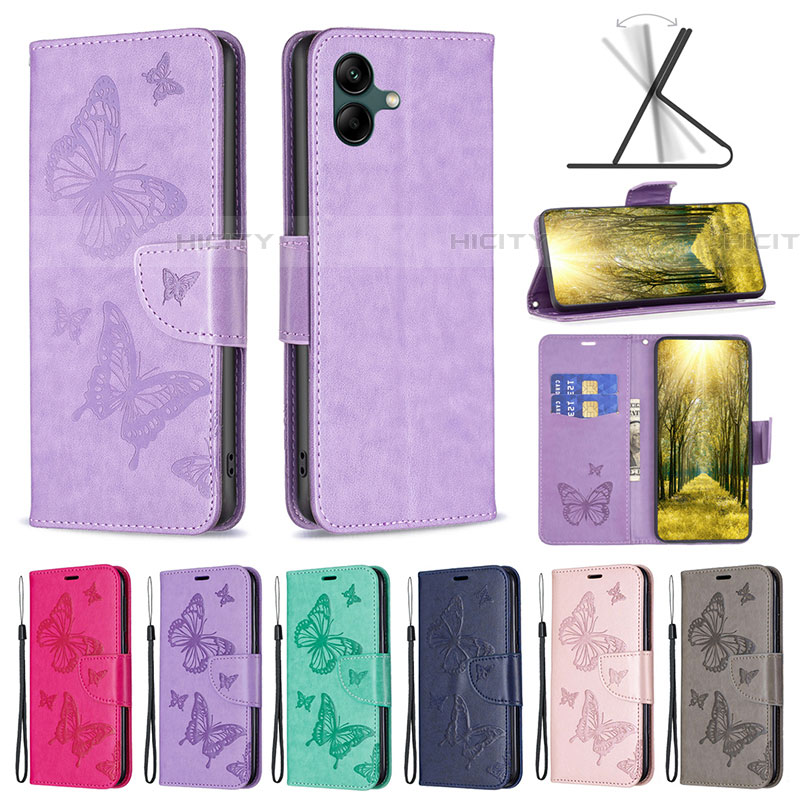 Coque Portefeuille Papillon Livre Cuir Etui Clapet B01F pour Samsung Galaxy F14 5G Plus