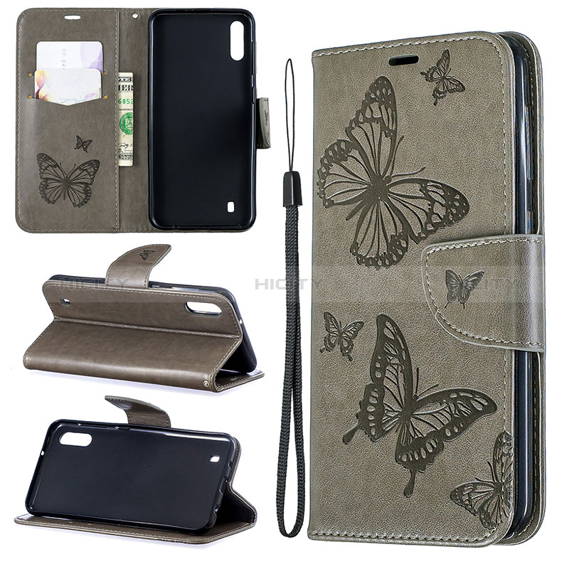 Coque Portefeuille Papillon Livre Cuir Etui Clapet B01F pour Samsung Galaxy M10 Plus