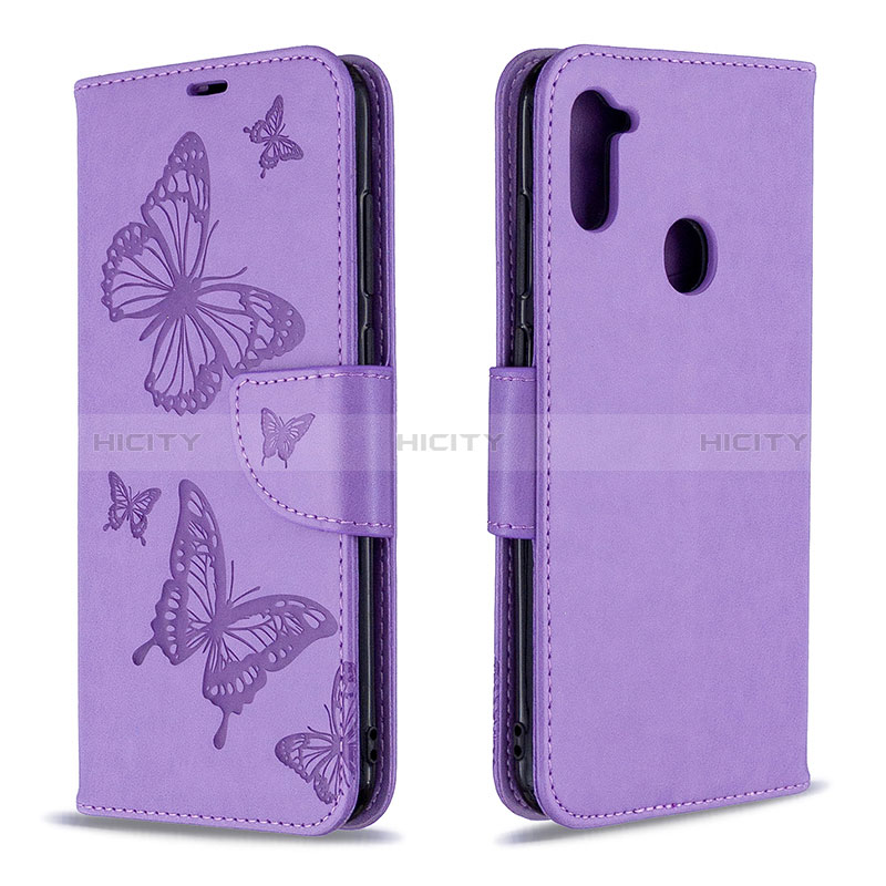 Coque Portefeuille Papillon Livre Cuir Etui Clapet B01F pour Samsung Galaxy M11 Plus