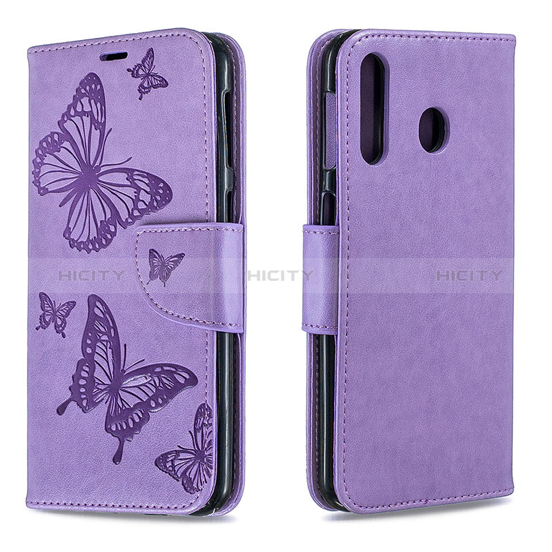 Coque Portefeuille Papillon Livre Cuir Etui Clapet B01F pour Samsung Galaxy M30 Plus