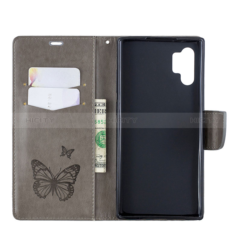 Coque Portefeuille Papillon Livre Cuir Etui Clapet B01F pour Samsung Galaxy Note 10 Plus 5G Plus