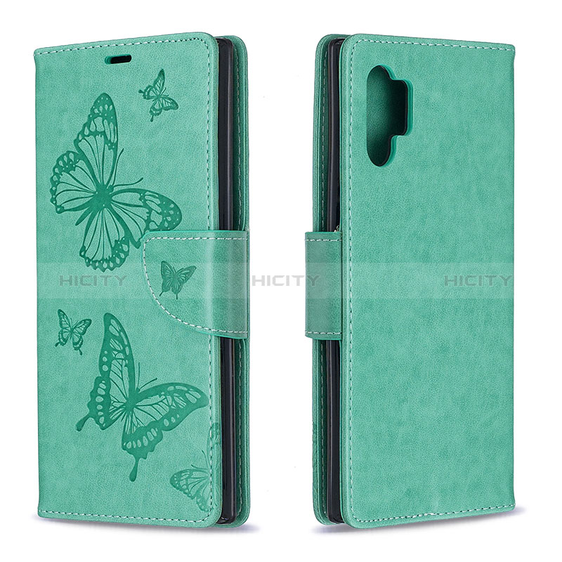 Coque Portefeuille Papillon Livre Cuir Etui Clapet B01F pour Samsung Galaxy Note 10 Plus 5G Plus