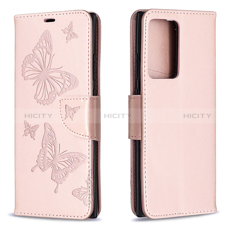 Coque Portefeuille Papillon Livre Cuir Etui Clapet B01F pour Samsung Galaxy Note 20 Ultra 5G Plus