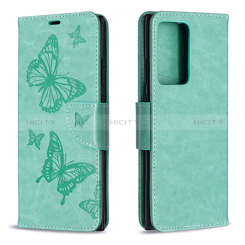 Coque Portefeuille Papillon Livre Cuir Etui Clapet B01F pour Samsung Galaxy Note 20 Ultra 5G Plus