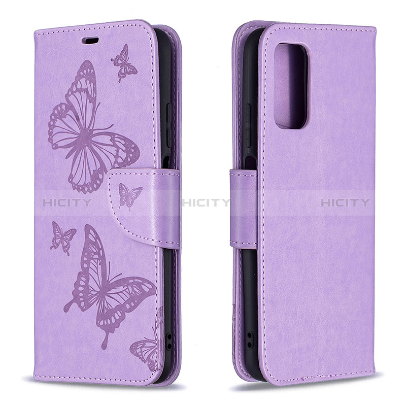 Coque Portefeuille Papillon Livre Cuir Etui Clapet B01F pour Xiaomi Poco M3 Plus