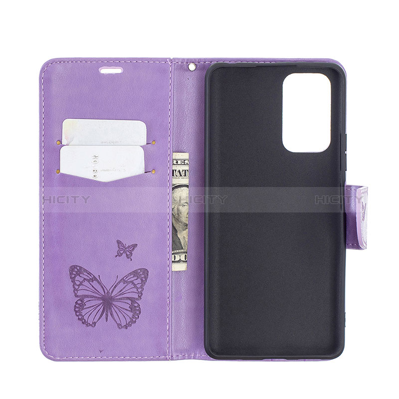 Coque Portefeuille Papillon Livre Cuir Etui Clapet B01F pour Xiaomi Redmi Note 10 Pro 4G Plus