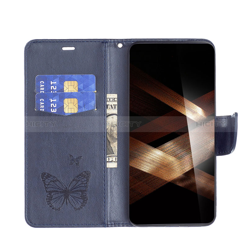 Coque Portefeuille Papillon Livre Cuir Etui Clapet B01F pour Xiaomi Redmi Note 13 Pro 5G Plus