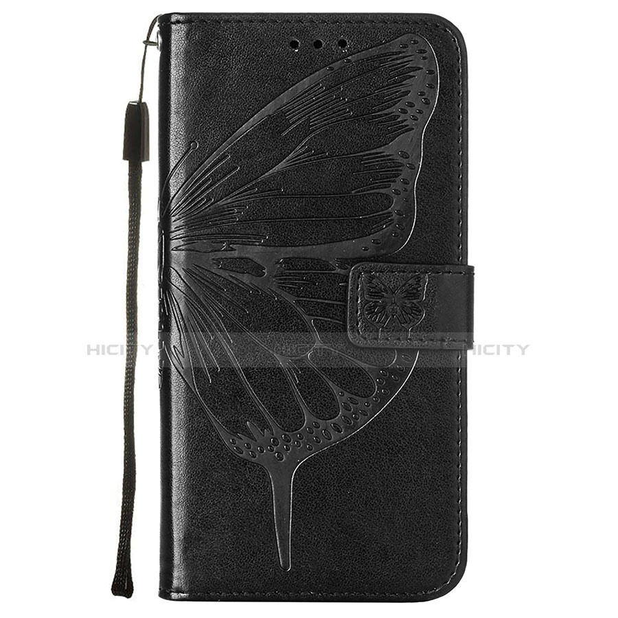 Coque Portefeuille Papillon Livre Cuir Etui Clapet L10 pour Apple iPhone 14 Plus Noir Plus