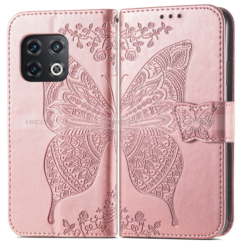 Coque Portefeuille Papillon Livre Cuir Etui Clapet pour OnePlus 10 Pro 5G Plus