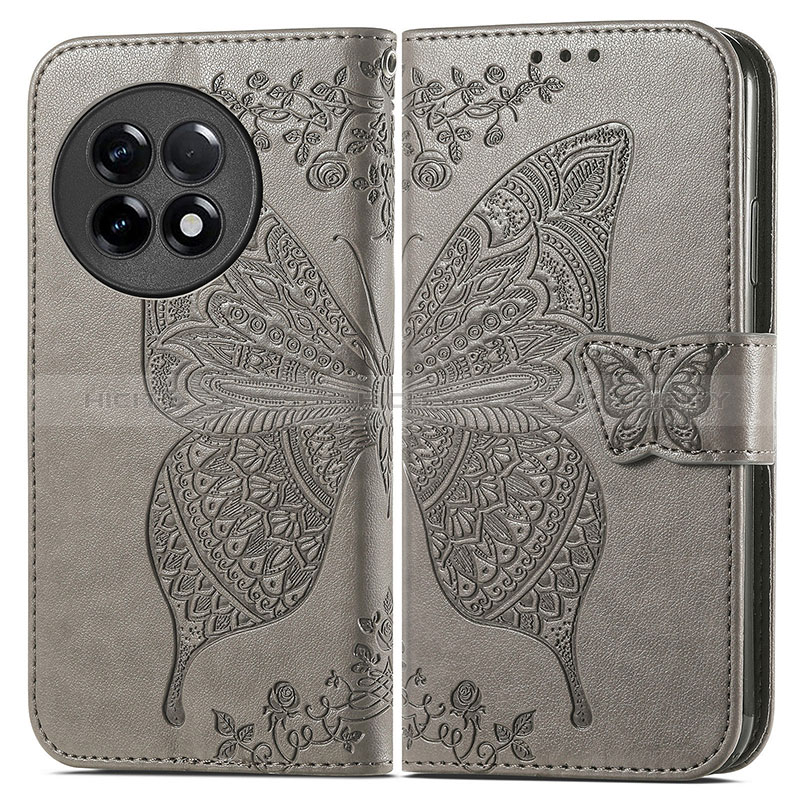 Coque Portefeuille Papillon Livre Cuir Etui Clapet pour OnePlus 11R 5G Plus