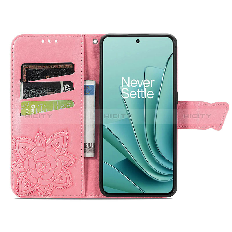 Coque Portefeuille Papillon Livre Cuir Etui Clapet pour OnePlus Nord 3 5G Plus