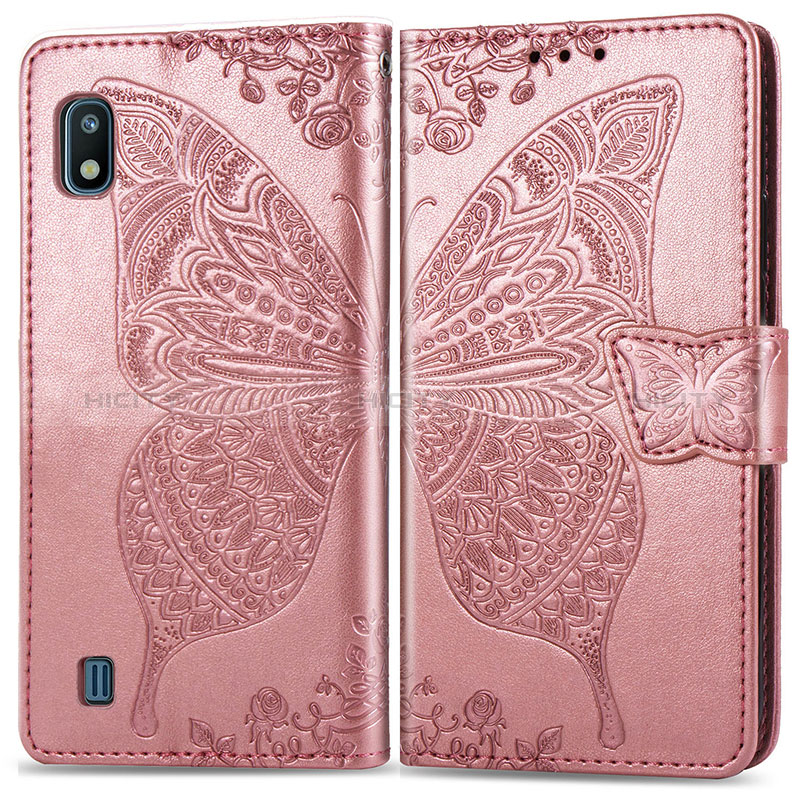 Coque Portefeuille Papillon Livre Cuir Etui Clapet pour Samsung Galaxy A10 Plus