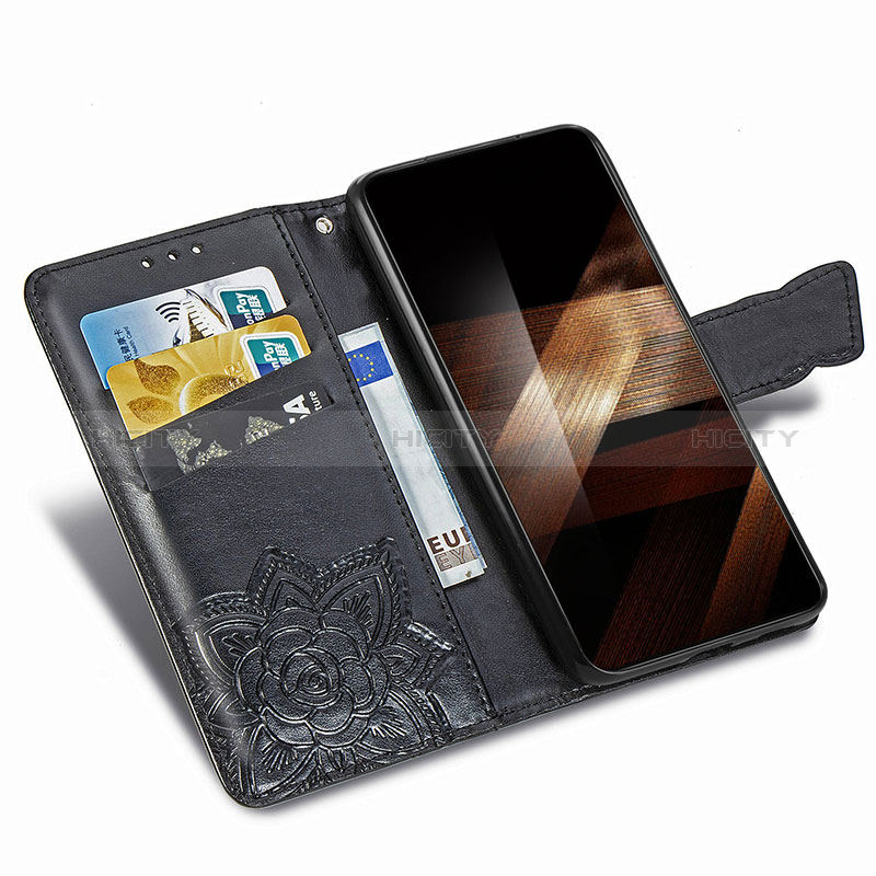 Coque Portefeuille Papillon Livre Cuir Etui Clapet pour Samsung Galaxy S24 Plus 5G Plus