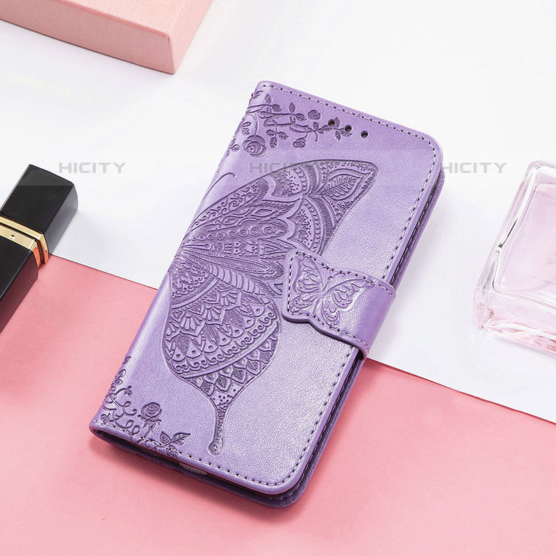 Coque Portefeuille Papillon Livre Cuir Etui Clapet S01D pour Samsung Galaxy M13 5G Plus