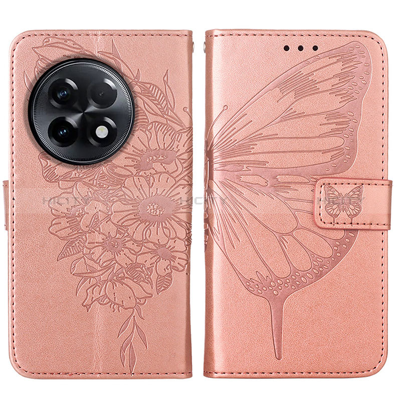 Coque Portefeuille Papillon Livre Cuir Etui Clapet Y01B pour OnePlus 11R 5G Plus
