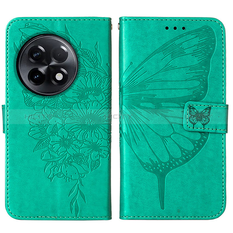 Coque Portefeuille Papillon Livre Cuir Etui Clapet Y01B pour OnePlus 11R 5G Plus