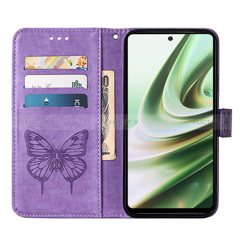 Coque Portefeuille Papillon Livre Cuir Etui Clapet Y01B pour OnePlus Nord CE 3 5G Plus