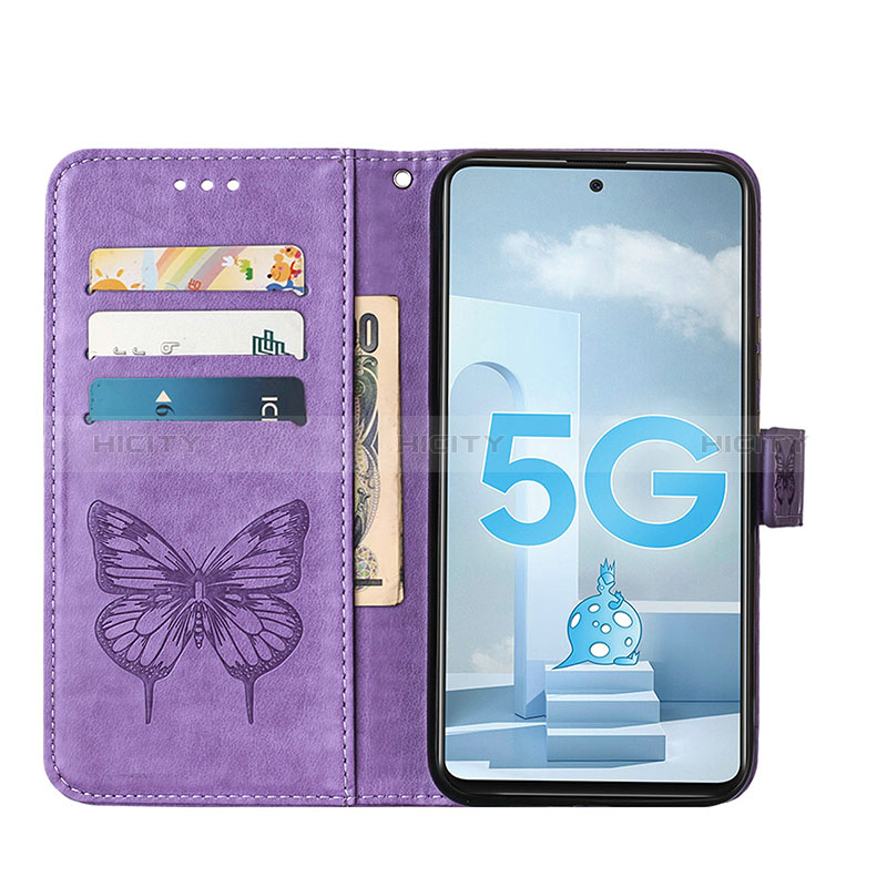 Coque Portefeuille Papillon Livre Cuir Etui Clapet Y01B pour Samsung Galaxy M40S Plus