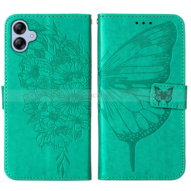 Coque Portefeuille Papillon Livre Cuir Etui Clapet YB1 pour Samsung Galaxy A04E Plus