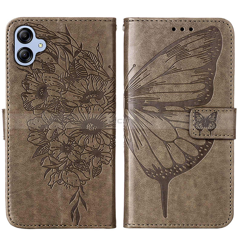 Coque Portefeuille Papillon Livre Cuir Etui Clapet YB1 pour Samsung Galaxy A04E Plus