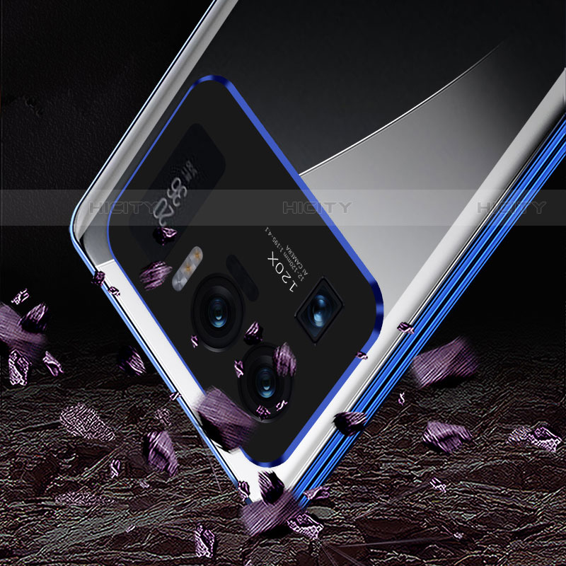 Coque Rebord Bumper Luxe Aluminum Metal Miroir 360 Degres Housse Etui Aimant M01 pour Xiaomi Mi 11 Ultra 5G Plus
