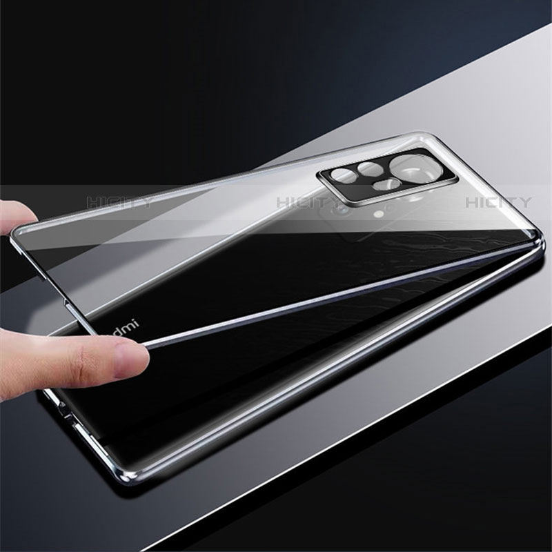 Coque Rebord Bumper Luxe Aluminum Metal Miroir 360 Degres Housse Etui Aimant M01 pour Xiaomi Mi 12S 5G Plus