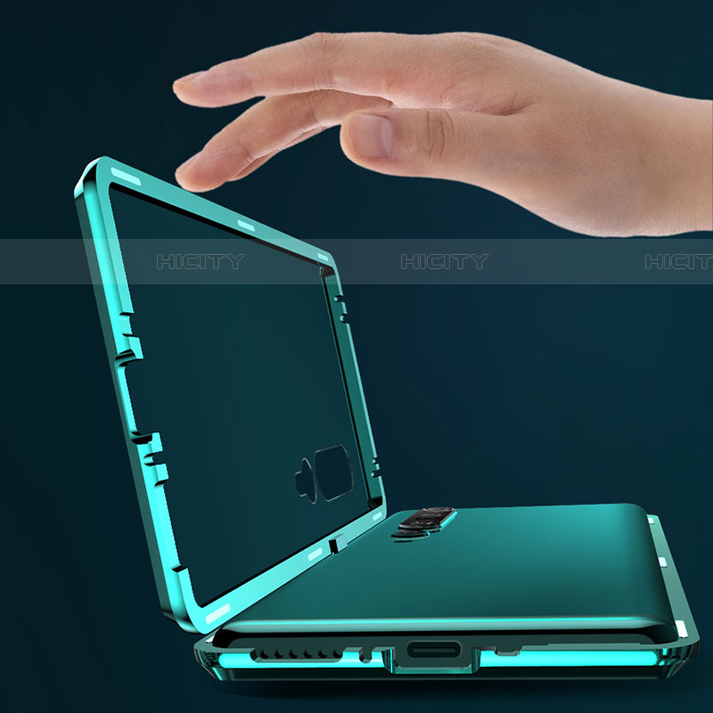 Coque Rebord Bumper Luxe Aluminum Metal Miroir 360 Degres Housse Etui Aimant M02 pour Xiaomi Mi 10 Plus
