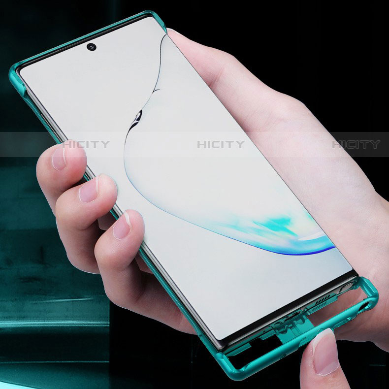 Coque Rebord Bumper Luxe Aluminum Metal Miroir 360 Degres Housse Etui Aimant M05 pour Samsung Galaxy Note 10 5G Plus
