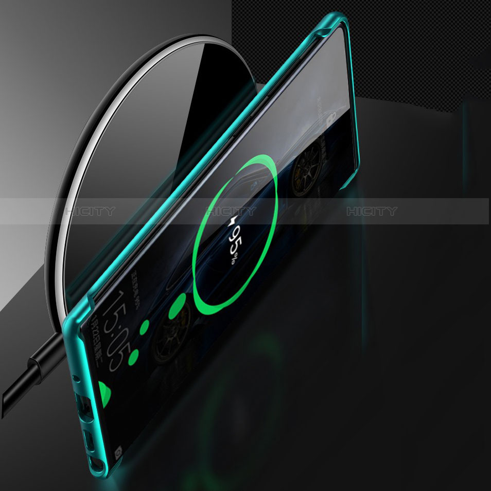 Coque Rebord Bumper Luxe Aluminum Metal Miroir 360 Degres Housse Etui Aimant M05 pour Samsung Galaxy Note 10 Plus