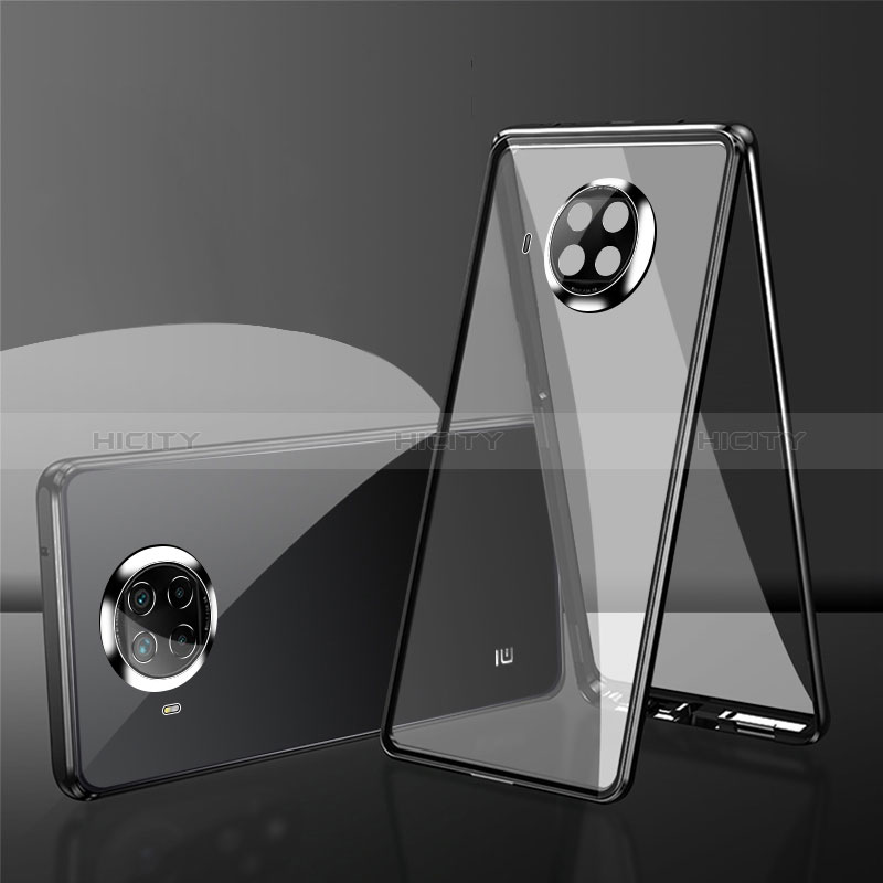 Coque Rebord Bumper Luxe Aluminum Metal Miroir 360 Degres Housse Etui Aimant P01 pour Xiaomi Mi 10i 5G Plus